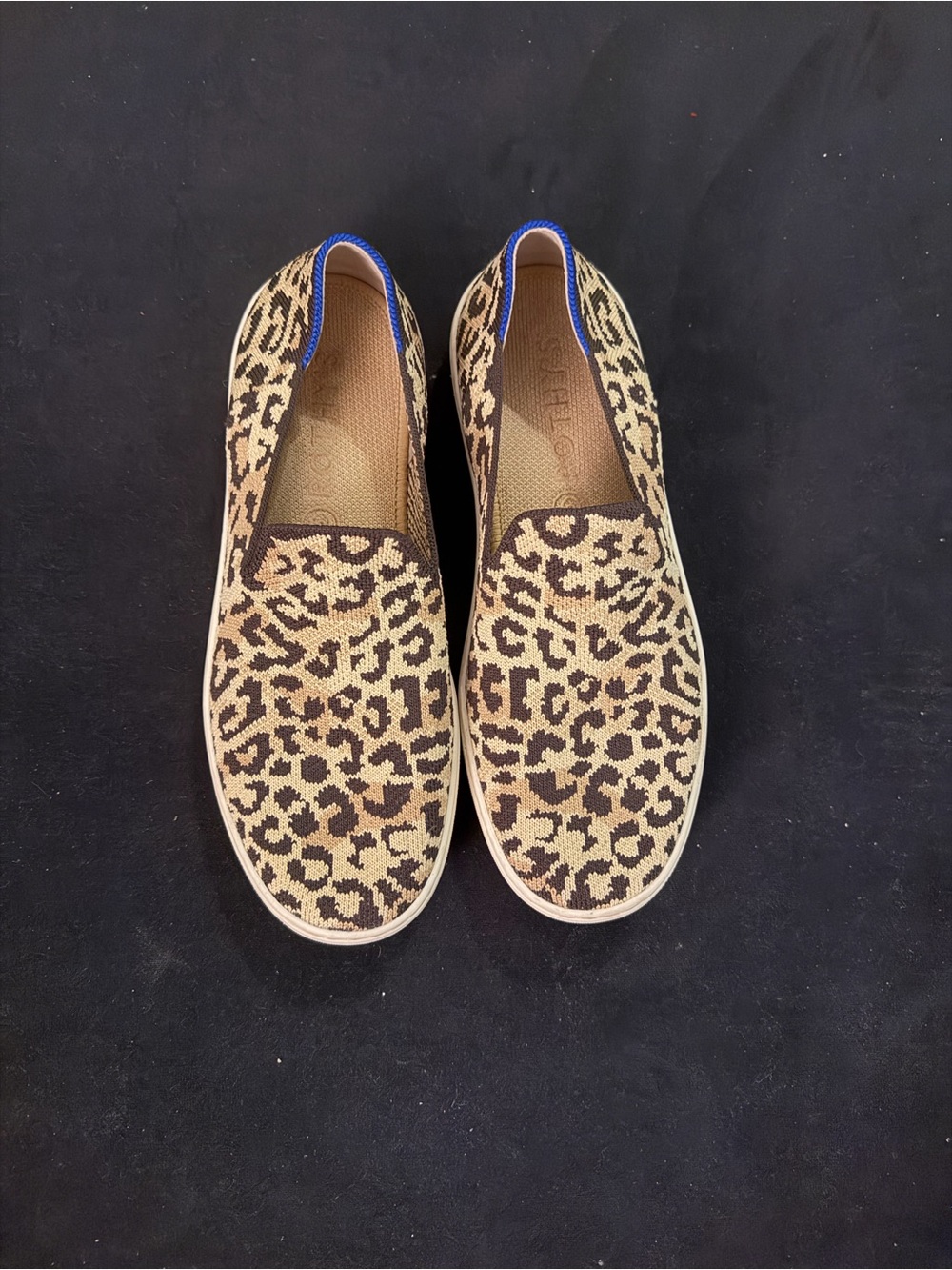 Rothy’s Leopard Print Slip-On Women's Shoes